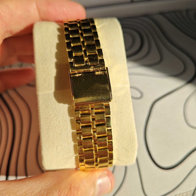 Golden Color Classic Digital Watch - photo 4