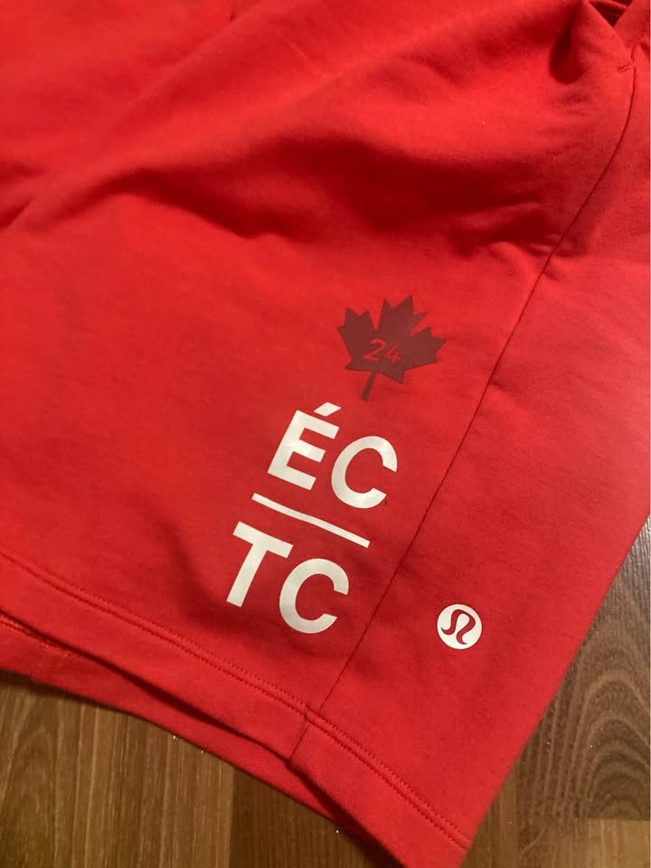 LULULEMON Team Canada Olympic Shorts MENS XL - photo 2