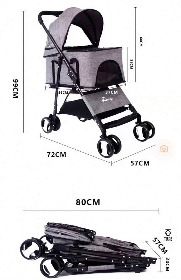 Foldable Pet Stroller - photo 3