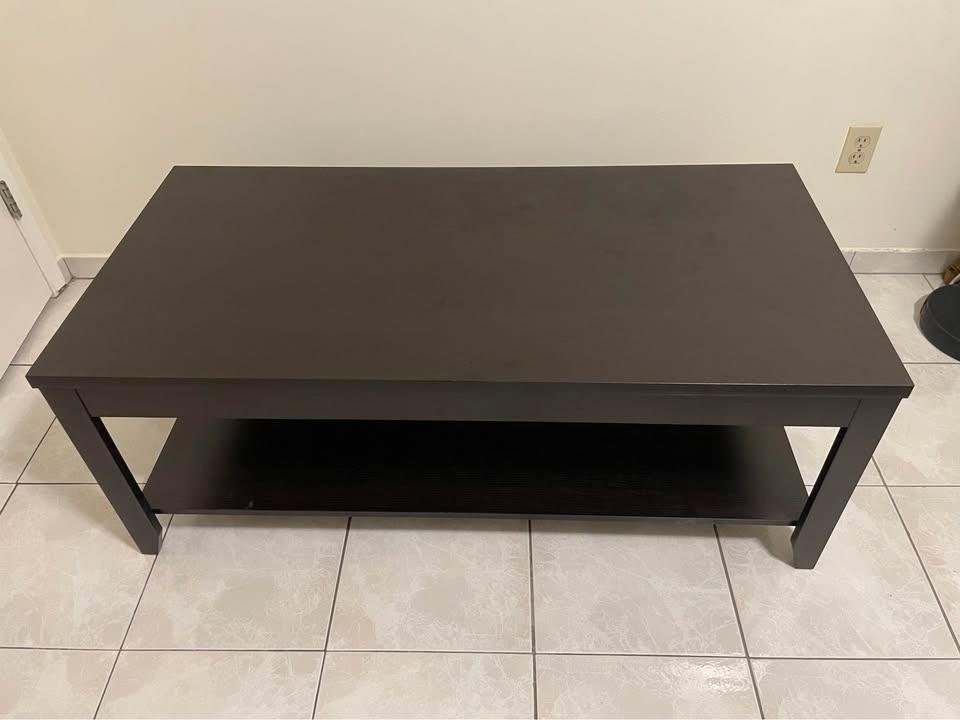 Dark Brown Coffee Table from The Brick - photo 2