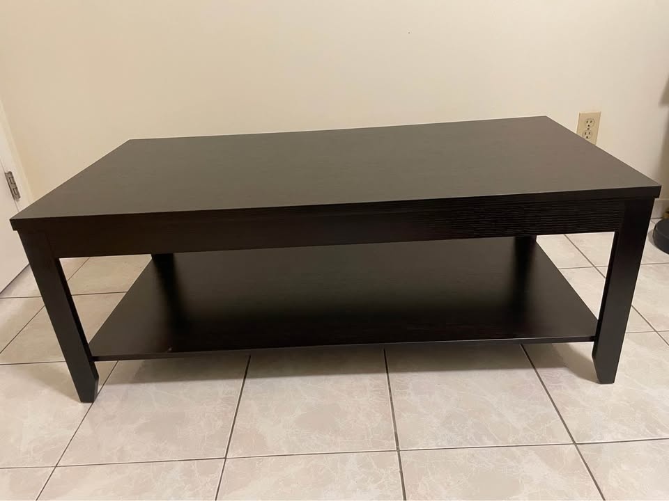Dark Brown Coffee Table from The Brick - photo 3