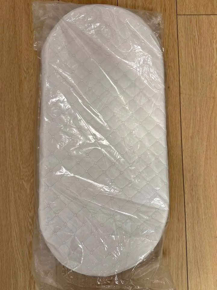 New White Quilted Baby Mattress for Cybex Priam