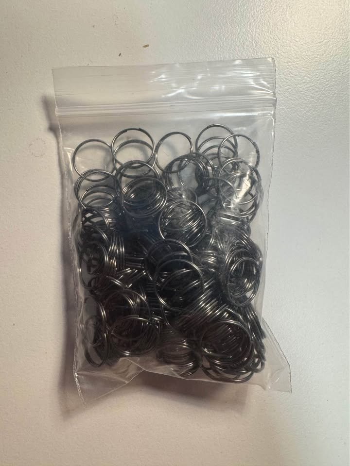 200+ 8mm Split Rings for Fishing & Jewelry - photo 3