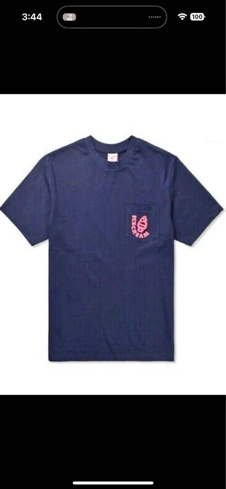 NWOT Men's ICE CREAM Pocket T-Shirt XXL BBC Navy