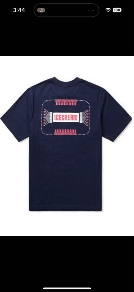 NWOT Men's ICE CREAM Pocket T-Shirt XXL BBC Navy - photo 2