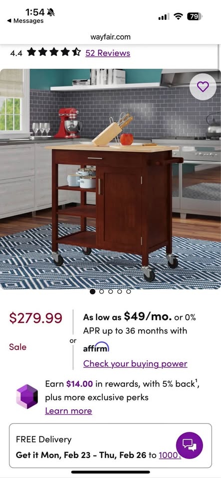 Kitchen Island Cart - photo 4