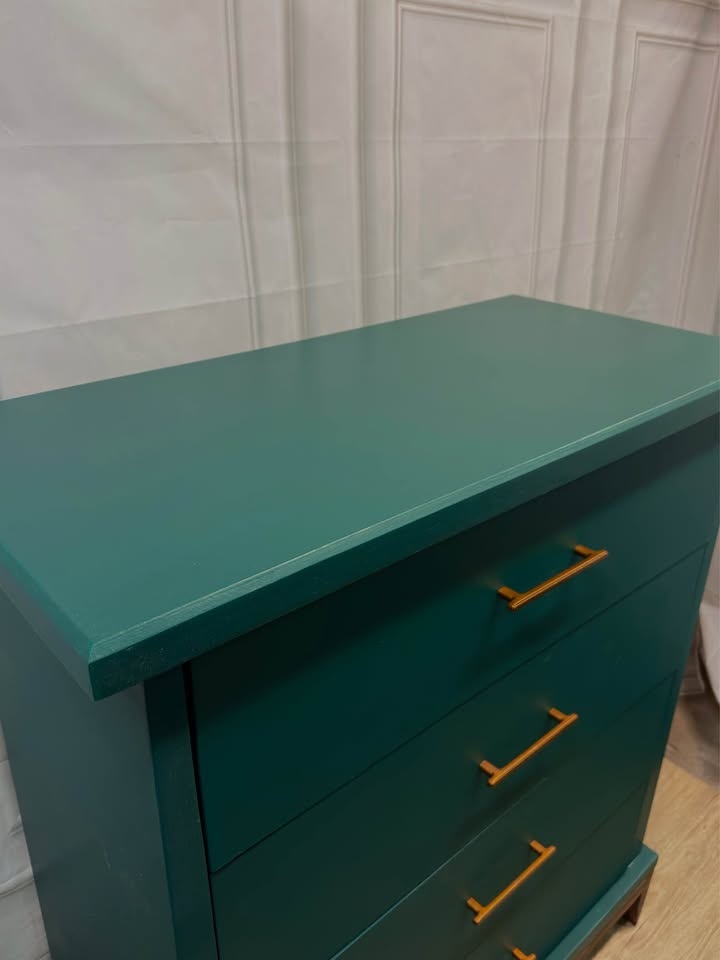 Solid Wood 4-Drawer Tallboy Dresser - photo 4