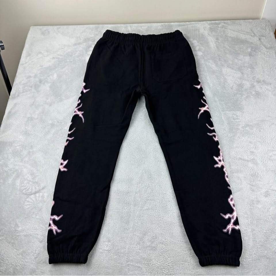 Vlone x Never Broke Again Sweatpants Black Men's S - photo 3