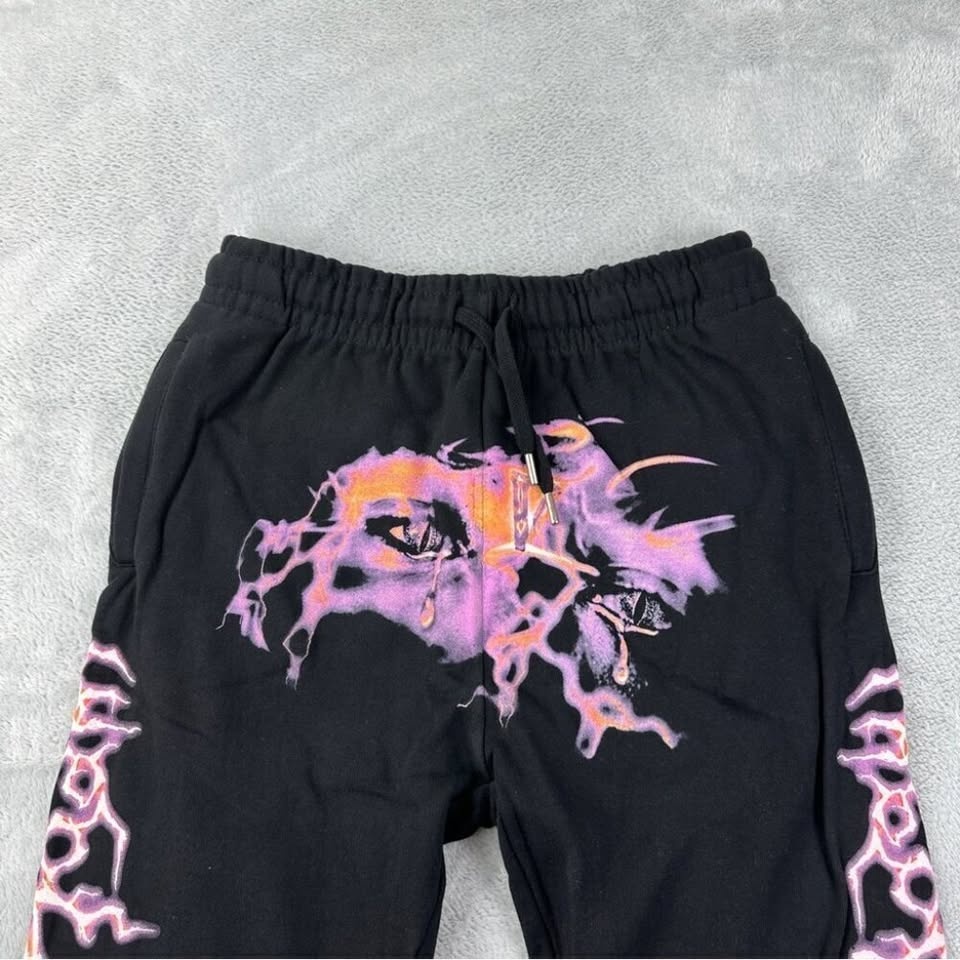 Vlone x Never Broke Again Sweatpants Black Men's S - photo 5