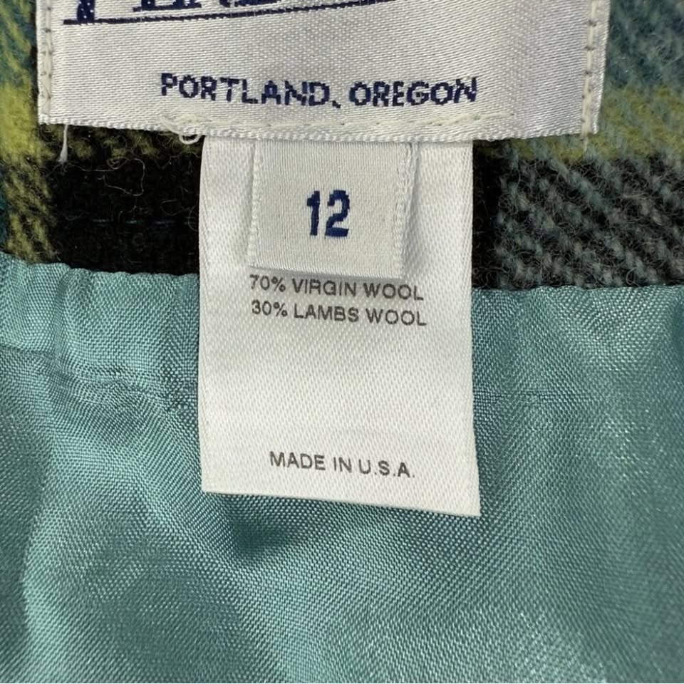 Vintage Pendleton Wool Skirt - Women's Sz 12 - photo 4
