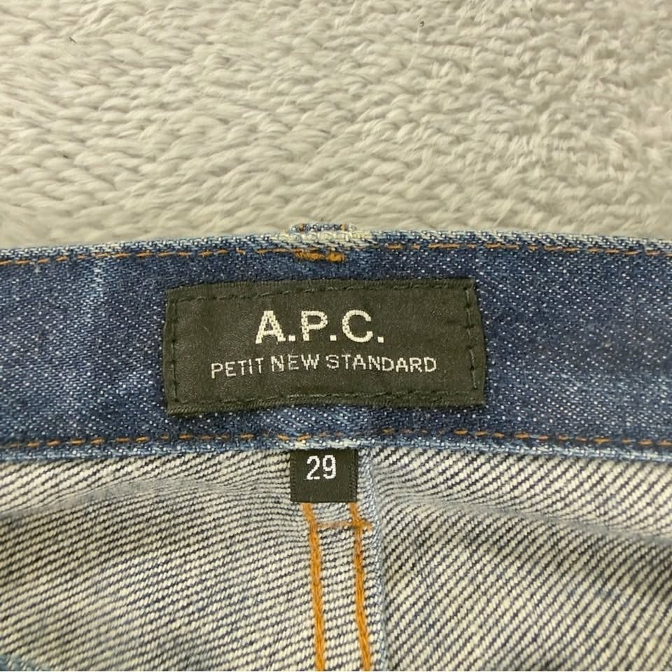 APC Petit New Standard Men's Jeans Size 32x30 Red Selvedge - photo 2