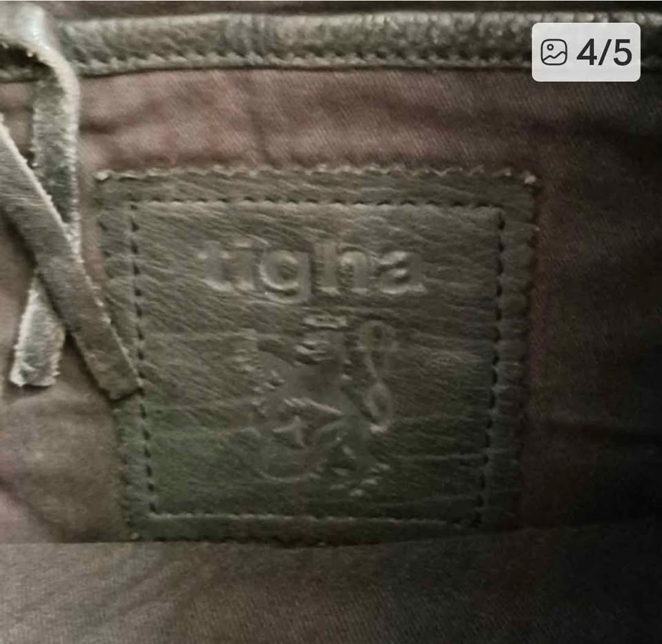 TIGHA- VINTAGE LEATHER SADDLE BAG - photo 4