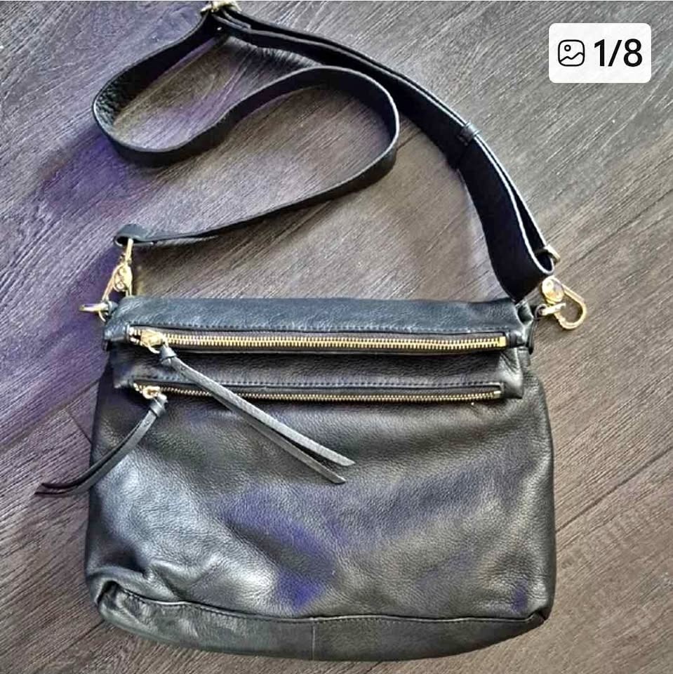 MARGOT- DOUBLE ZIP FOLDOVER HANDBAG