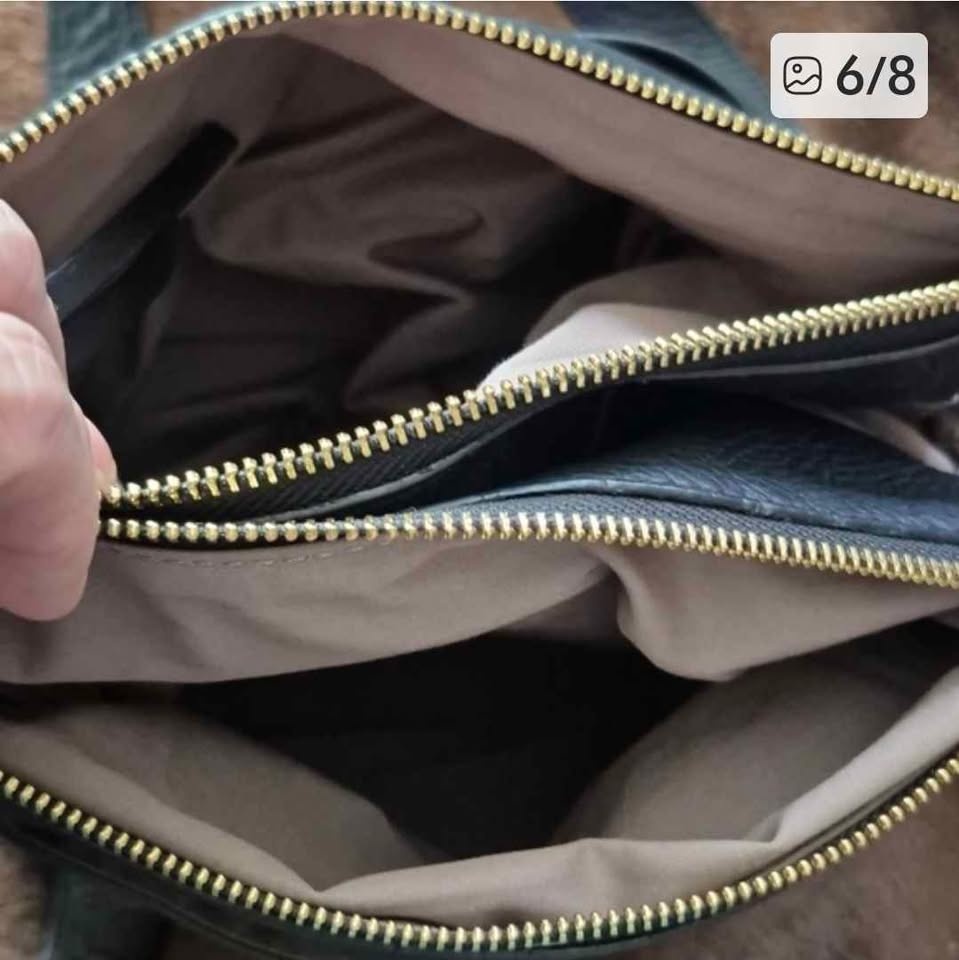 MARGOT- DOUBLE ZIP FOLDOVER HANDBAG - photo 4