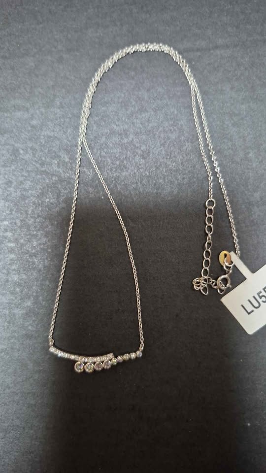 Sterling Swarovski Alexandrite Necklace - photo 2