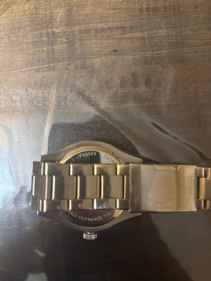 Fossil Belmar Green Dial Men's Watch - FS5533 (Needs Battery) - photo 4