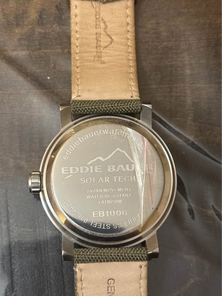Eddie Bauer Solar Texh Men’s Watch Black-EB1006 - photo 3