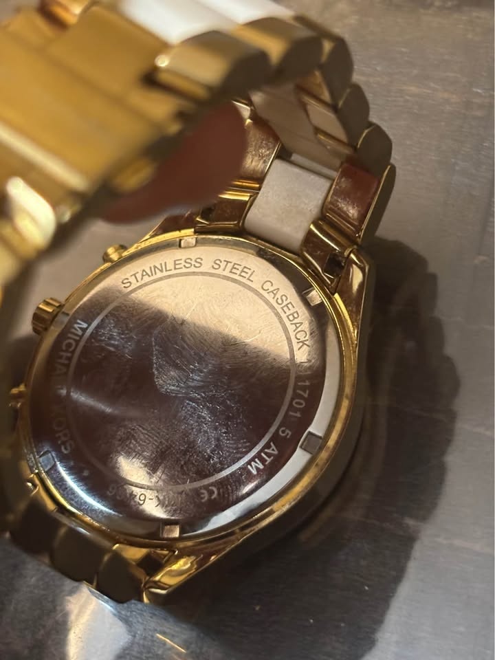 Michael Kors Women’s Gold/White Watch - MK-6466 111701 - photo 3