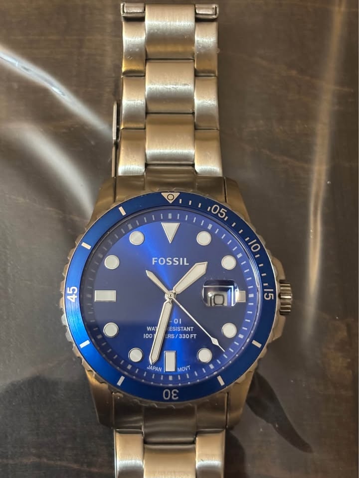 Fossil Blue Dial Men’s Watch-FS5669 - photo 2