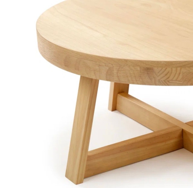 Brand New Wade Logan Byard Solid Wood Coffee Table (Blonde) - photo 2