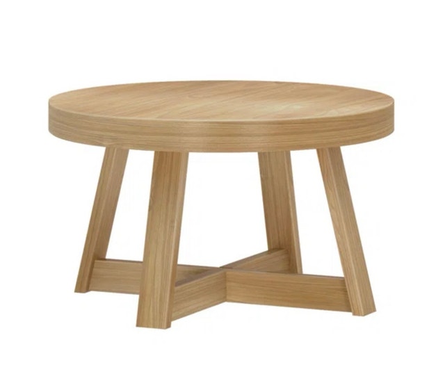 Brand New Wade Logan Byard Solid Wood Coffee Table (Blonde) - photo 3