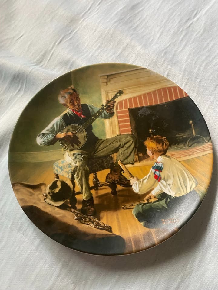 Set of 6 Norman Rockwell Collector Plates - photo 4