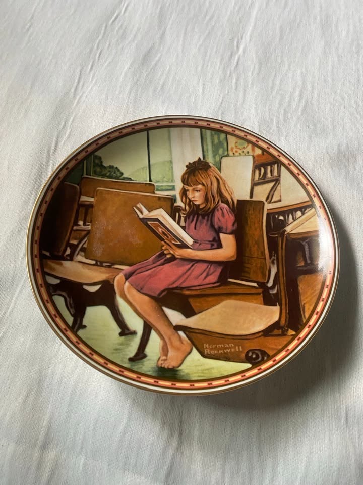 Set of 6 Norman Rockwell Collector Plates - photo 5