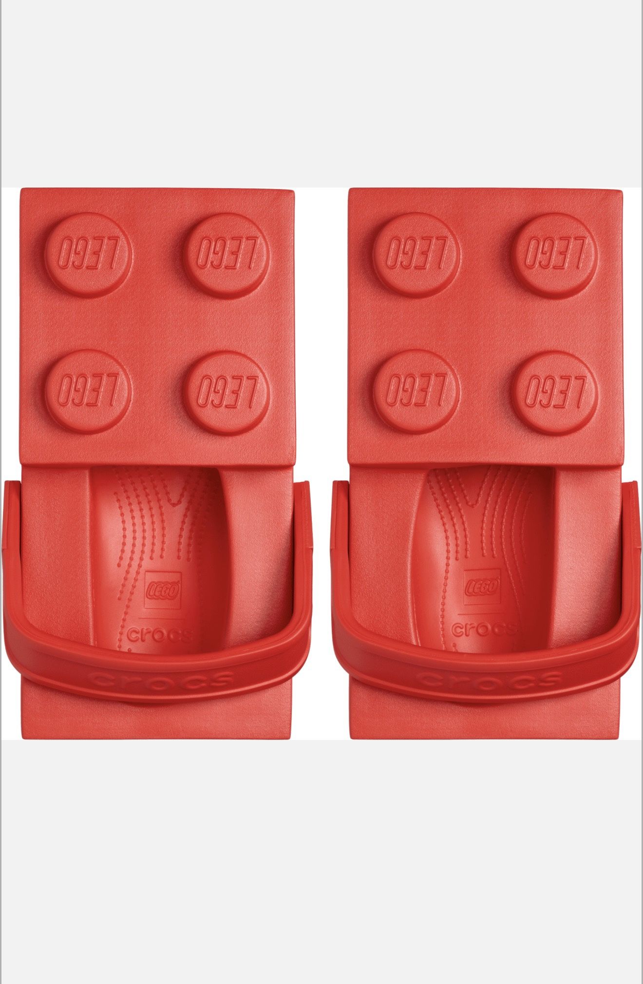 LEGO x Crocs Red Brick Clogs SOLD OUT Limited Edition - photo 2