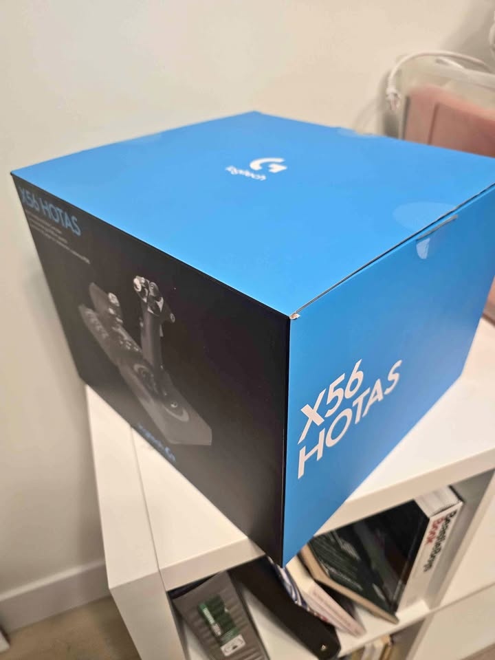 Logitech X56 HOTAS Flight Stick Throttle