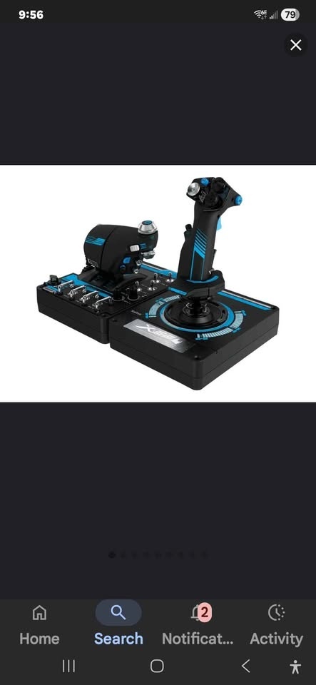 Logitech X56 HOTAS Flight Stick Throttle - photo 2