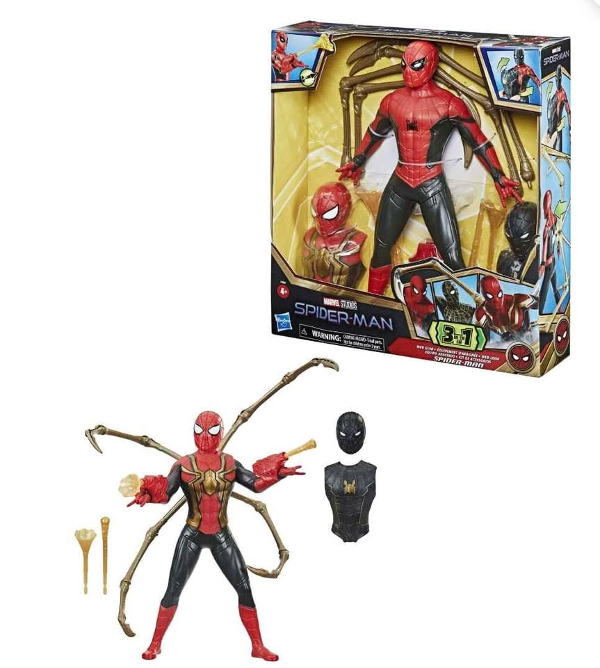 Brand new Marvel Spider-Man 3-in-1 Action Figure Set 🕸(13-Inch F - photo 3