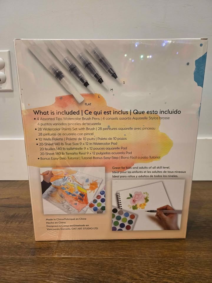 Brand New Watercolor Art Kit - photo 2
