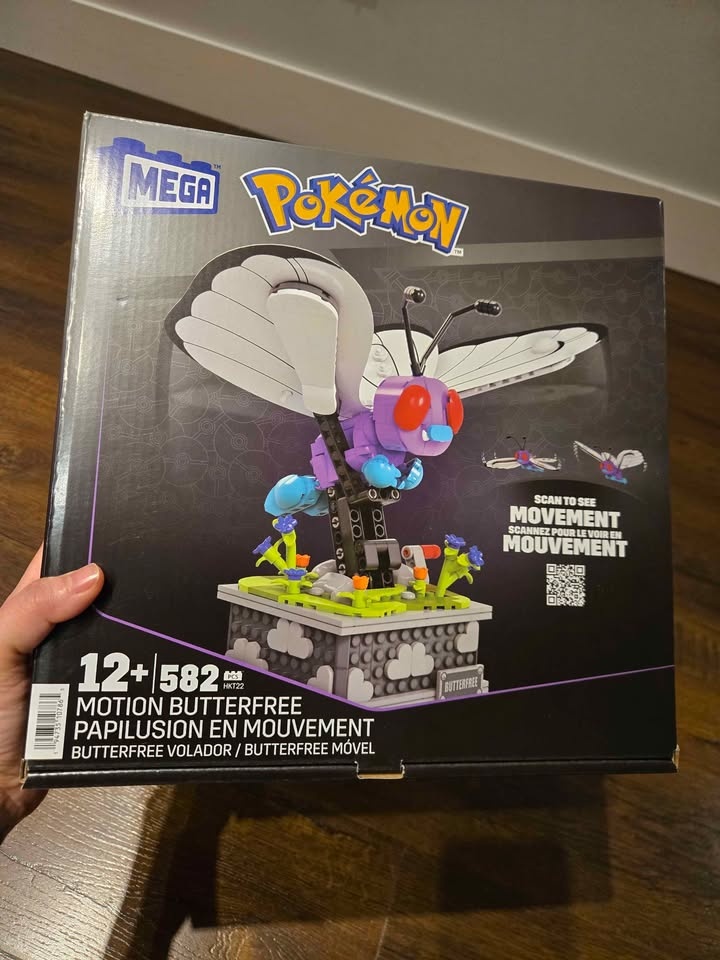 MEGA Pokémon Motion Butterfree Building Set 🧱