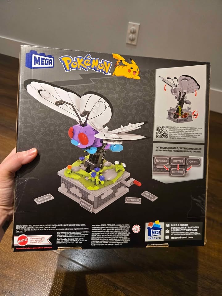 MEGA Pokémon Motion Butterfree Building Set 🧱 - photo 2