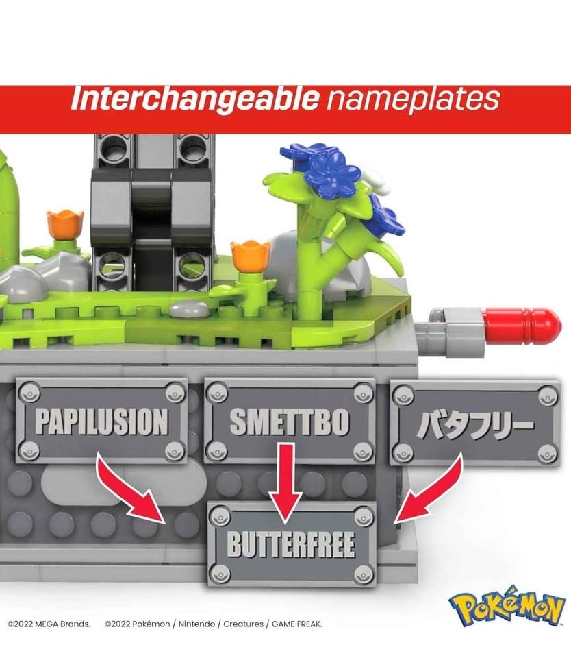 MEGA Pokémon Motion Butterfree Building Set 🧱 - photo 5