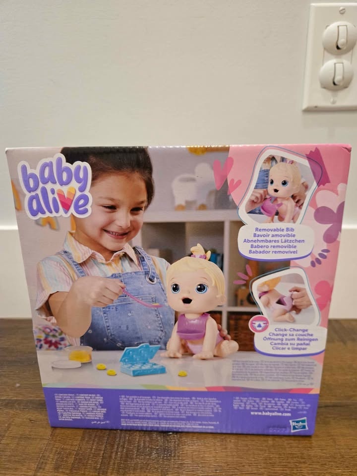 Brand new - Baby Alive Lil Snacks Doll – 8 inch - photo 2