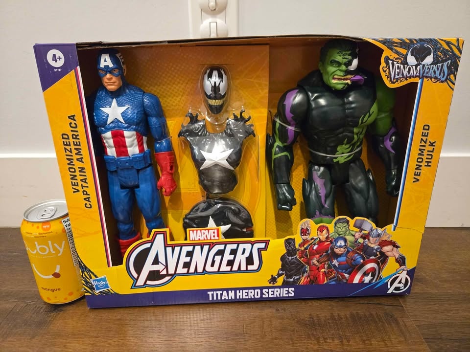 Marvel Captain America & Hulk 12-inch Action Figures - photo 4