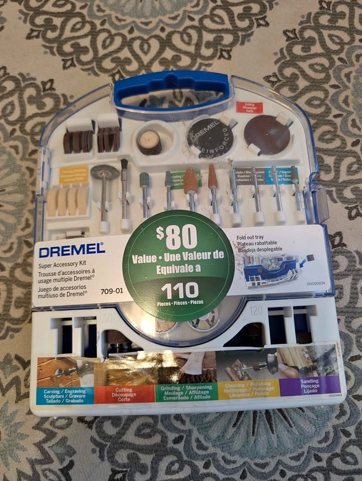 Dremel 110-Piece Super Accessory Kit - New ($80 Value)