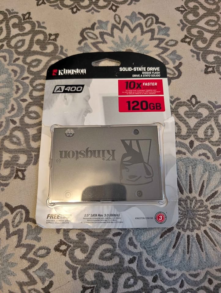 Kingston A400 120GB SATA SSD - Fast 2.5" Internal Solid State Dr