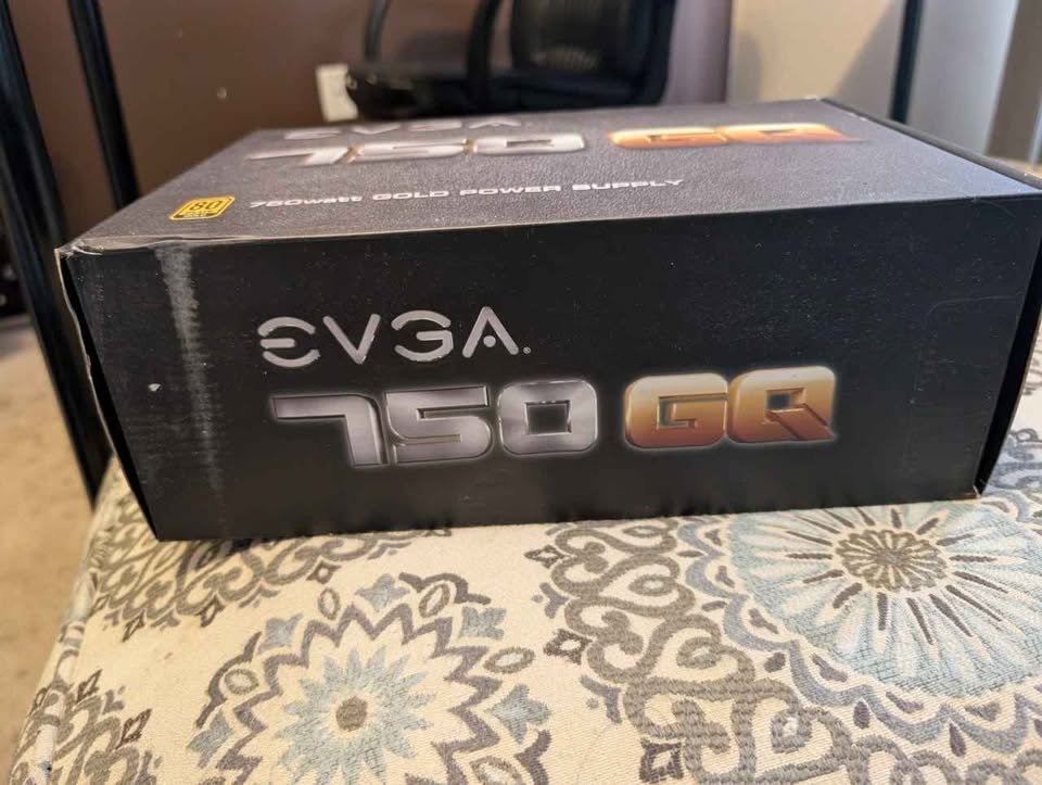 EVGA 750 GQ 80 Plus Gold Power Supply - photo 3