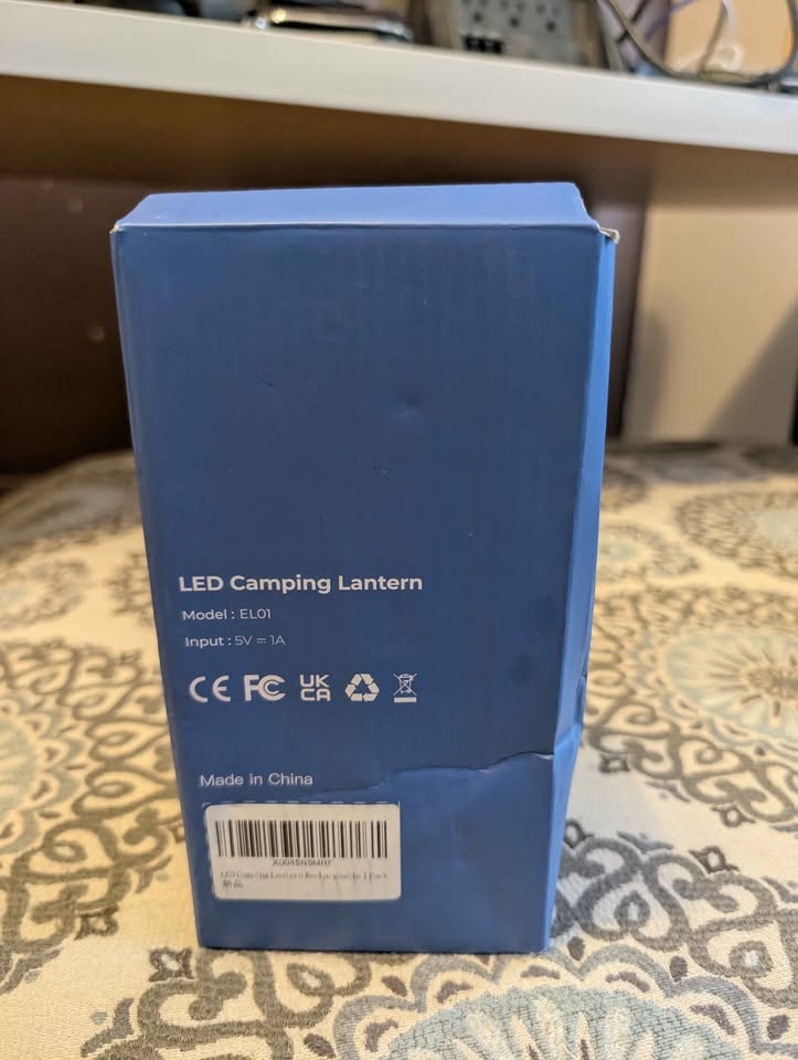 Rechargeable LED Camping Lantern - Narundren (New in Box) - photo 2