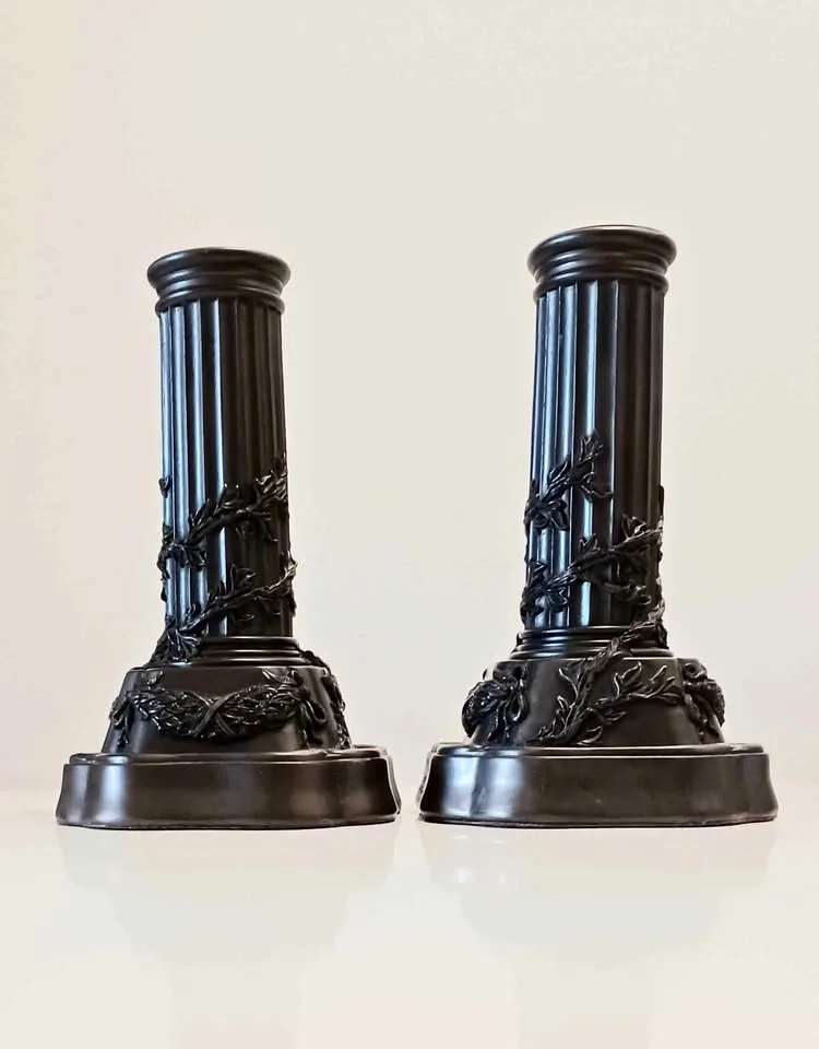 Vtg Genesis Bronze Candlesticks thumbnail