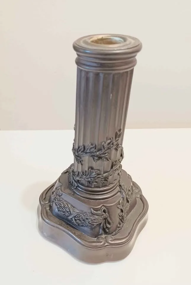 Vtg Genesis Bronze Candlesticks image indicator(5)