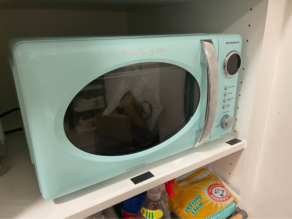 Mint colour microwave - photo 3