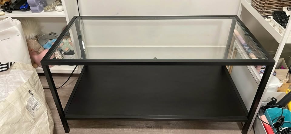Glass top coffee table - photo 4