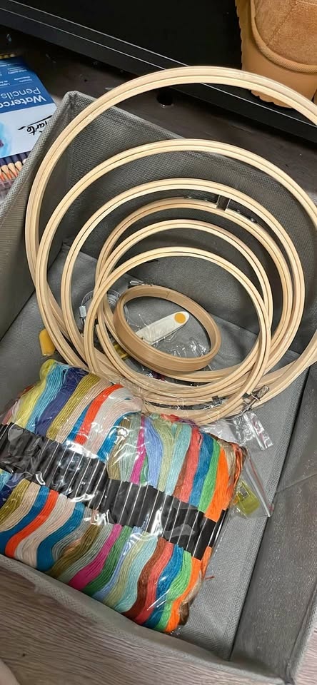 Embroidery kit set