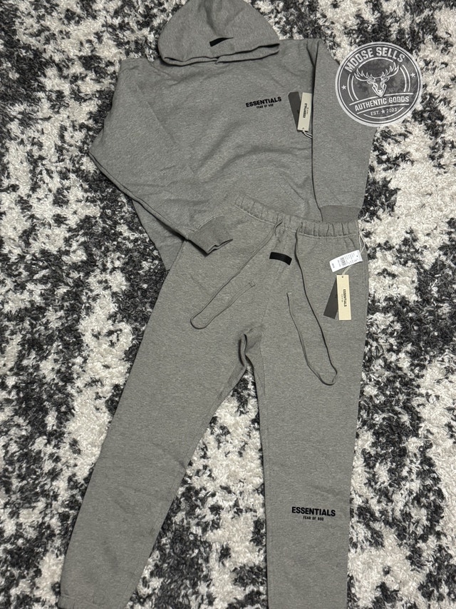 Essentials Tracksuit – Dark Oatmeal (Size M)
