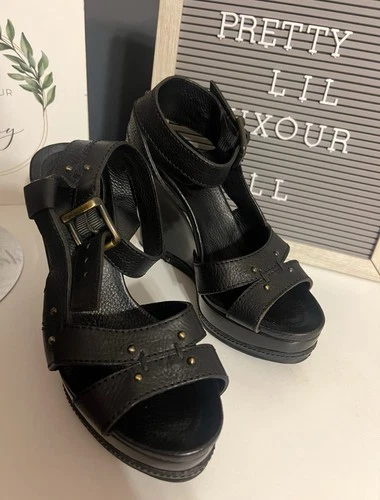 Chloe Wedges Black - photo 2
