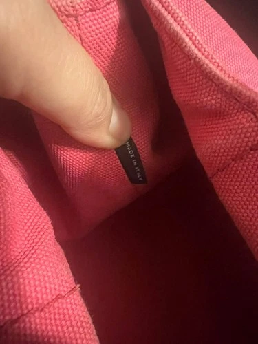 Prada Fuchsia Canapa Tote in Medium - photo 4