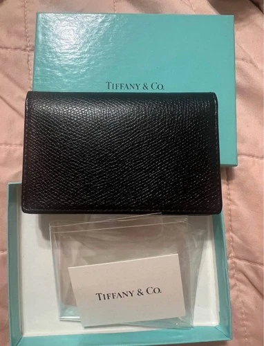 Tiffany Bifold Card Holder/Wallet With Box